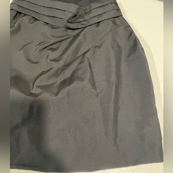 Alice + Olivia Black Strapless Corset Style Mini Dress Party LBD Size S - Picture 4 of 12